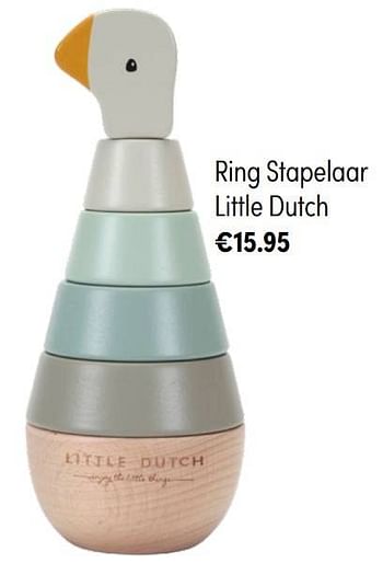 Aanbiedingen Ring stapelaar little dutch - Little Dutch - Geldig van 28/11/2021 tot 04/12/2021 bij Baby & Tiener Megastore