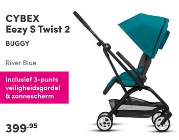 Aanbiedingen Cybex eezy s twist 2 buggy - Cybex - Geldig van 28/11/2021 tot 04/12/2021 bij Baby & Tiener Megastore