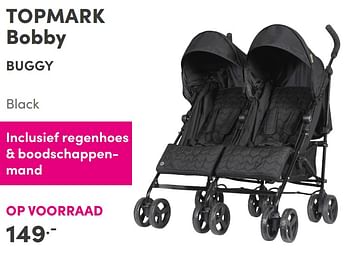 Aanbiedingen Topmark bobby buggy - Topmark - Geldig van 28/11/2021 tot 04/12/2021 bij Baby & Tiener Megastore