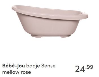 Aanbiedingen Bébé-jou badje sense mellow rose - Bebe-jou - Geldig van 28/11/2021 tot 04/12/2021 bij Baby & Tiener Megastore