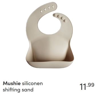 Aanbiedingen Mushie siliconen shifting sand - Mushie - Geldig van 28/11/2021 tot 04/12/2021 bij Baby & Tiener Megastore