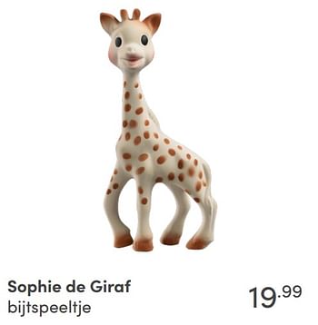 Aanbiedingen Sophie de giraf bijtspeeltje - Sophie de Giraf - Geldig van 28/11/2021 tot 04/12/2021 bij Baby & Tiener Megastore
