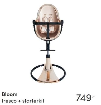 Aanbiedingen Bloom fresco + starterkit - Bloom - Geldig van 28/11/2021 tot 04/12/2021 bij Baby & Tiener Megastore