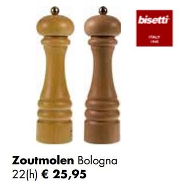 Aanbiedingen Zoutmolen bologna - Bisetti - Geldig van 24/11/2021 tot 19/12/2021 bij Multi Bazar