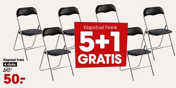 Aanbiedingen Klapstoel frank - Huismerk - Kwantum - Geldig van 29/11/2021 tot 19/12/2021 bij Kwantum