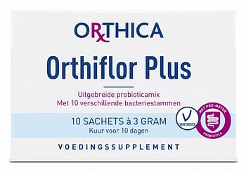 Aanbiedingen Orthica Orthiflor Plus Sachets - Geldig van 28/11/2021 tot 21/01/2022 bij Drogisterij.net