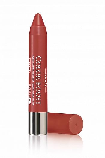 Aanbiedingen Bourjois Color Boost Lipstick 08 Sweet Macchiato - Geldig van 29/11/2021 tot 21/01/2022 bij Drogisterij.net