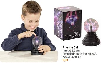 Aanbiedingen Plasma bal - Geldig van 22/09/2021 tot 05/12/2021 bij Lobbes