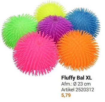 Aanbiedingen Fluffy bal xl - Geldig van 22/09/2021 tot 05/12/2021 bij Lobbes