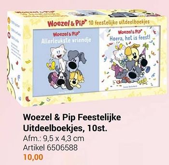 Aanbiedingen Woezel + pip feestelijke uitdeelboekjes - Geldig van 22/09/2021 tot 05/12/2021 bij Lobbes