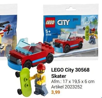 Aanbiedingen Lego city 30568 skater - Lego - Geldig van 22/09/2021 tot 05/12/2021 bij Lobbes