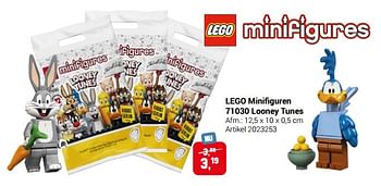 Aanbiedingen Lego minifiguren 71030 looney tunes - Lego - Geldig van 22/09/2021 tot 05/12/2021 bij Lobbes