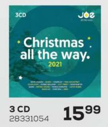 Aanbiedingen 3 cd christmas all the way 2021 - Huismerk - Supra Bazar - Geldig van 01/12/2021 tot 04/01/2022 bij Supra Bazar