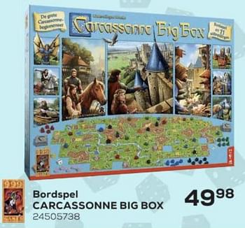 Aanbiedingen Bordspel carcassonne big box - 999games - Geldig van 01/12/2021 tot 04/01/2022 bij Supra Bazar