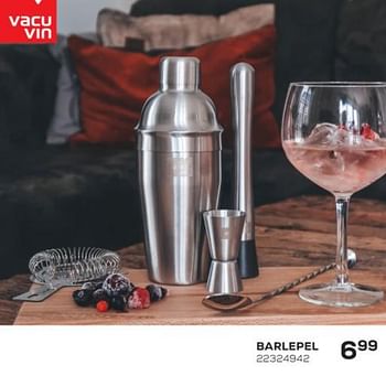 Aanbiedingen Barlepel - Vacuvin - Geldig van 01/12/2021 tot 04/01/2022 bij Supra Bazar