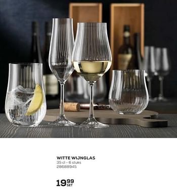 Aanbiedingen Witte wijnglas - Bohemia Crystal - Geldig van 01/12/2021 tot 04/01/2022 bij Supra Bazar