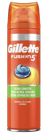 Aanbiedingen 75ml Gillette Fusion Scheergel Ultra Sensitive - Geldig van 01/12/2021 tot 25/12/2021 bij Drogisterij.net