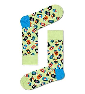 Aanbiedingen Happy Socks Can Sokken, Groen - Geldig van 01/12/2021 tot 27/12/2021 bij Expo XL