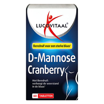 Aanbiedingen Lucovitaal D-Mannose Cranberry Blaasfunctie 60 tabletten - Geldig van 01/12/2021 tot 03/01/2022 bij Plein