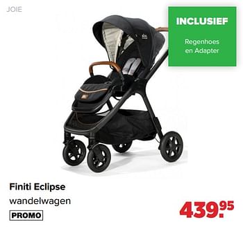 Aanbiedingen Joie finiti eclipse wandelwagen - Joie - Geldig van 06/12/2021 tot 01/01/2022 bij Baby-Dump