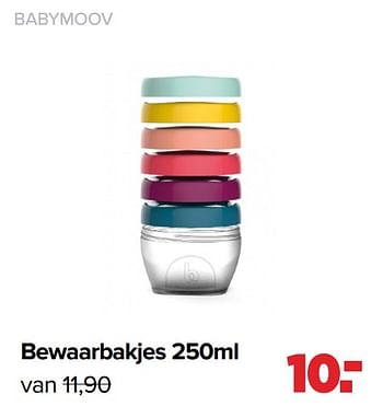 Aanbiedingen Babymoov bewaarbakjes - BabyMoov - Geldig van 06/12/2021 tot 01/01/2022 bij Baby-Dump