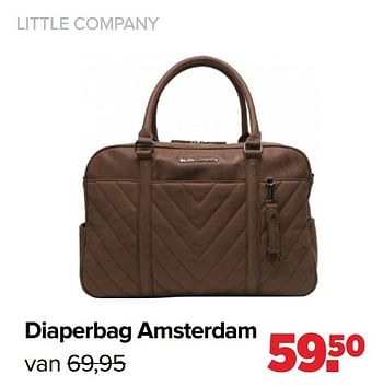 Aanbiedingen Little company diaperbag amsterdam - Little Company - Geldig van 06/12/2021 tot 01/01/2022 bij Baby-Dump