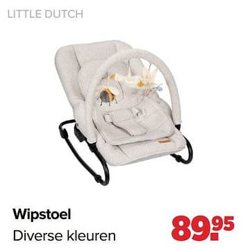 Aanbiedingen Little dutch wipstoel - Little Dutch - Geldig van 06/12/2021 tot 01/01/2022 bij Baby-Dump