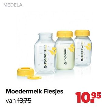 Aanbiedingen Medela moedermelk flesjes - Medela - Geldig van 06/12/2021 tot 01/01/2022 bij Baby-Dump