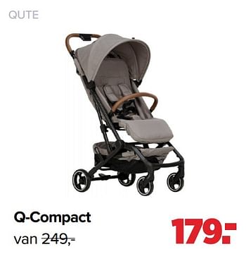 Aanbiedingen Qute q-compact - Qute  - Geldig van 06/12/2021 tot 01/01/2022 bij Baby-Dump