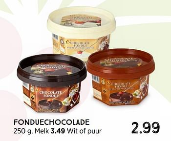 Aanbiedingen Fonduechocolade wit of puur - Huismerk - Xenos - Geldig van 06/12/2021 tot 02/02/2022 bij Xenos