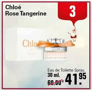 Aanbiedingen Chloé rose tangerine edt - Chloé - Geldig van 01/12/2021 tot 25/12/2021 bij De Online Drogist