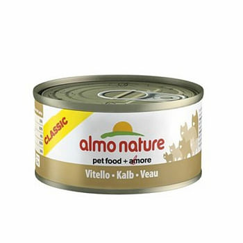 Aanbiedingen Almo Nature HFC 70 Kat Natural Kalfsvlees 70 gr - Geldig van 12/12/2021 tot 12/12/2021 bij Plein