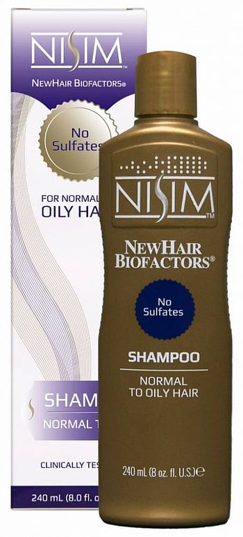 Aanbiedingen Nisim Shampoo Normal To Oily Sulfaatvrij 240ml - Geldig van 13/12/2021 tot 21/01/2022 bij Drogisterij.net