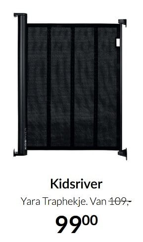 Aanbiedingen Kidsriver yara traphekje - Kidsriver - Geldig van 14/12/2021 tot 22/12/2021 bij Babypark