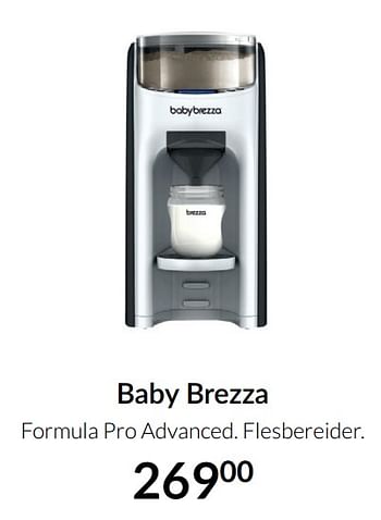 Aanbiedingen Baby brezza formula pro advanced. flesbereider - Babybrezza - Geldig van 14/12/2021 tot 22/12/2021 bij Babypark