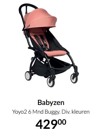 Aanbiedingen Babyzen yoyo2 6 mnd buggy - Babyzen - Geldig van 14/12/2021 tot 22/12/2021 bij Babypark