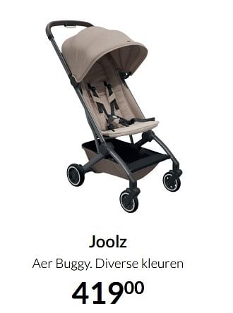 Aanbiedingen Joolz aer buggy - Joolz - Geldig van 14/12/2021 tot 22/12/2021 bij Babypark