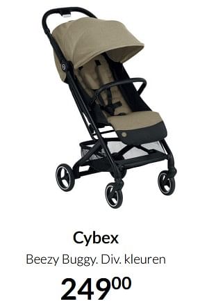Aanbiedingen Cybex beezy buggy - Cybex - Geldig van 14/12/2021 tot 22/12/2021 bij Babypark