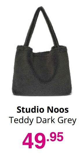 Aanbiedingen Studio noos teddy dark grey - Studio Noos - Geldig van 19/12/2021 tot 25/12/2021 bij Baby & Tiener Megastore