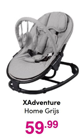 Aanbiedingen Xadventure home grijs - Xadventure - Geldig van 19/12/2021 tot 25/12/2021 bij Baby & Tiener Megastore