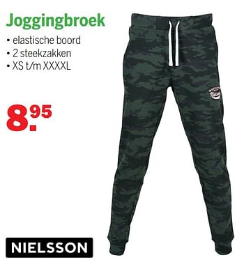 Aanbiedingen Joggingbroek - Nielsson - Geldig van 20/12/2021 tot 08/01/2022 bij Van Cranenbroek