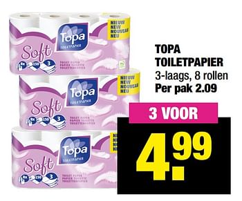 Aanbiedingen Topa toiletpapier - TOPA  - Geldig van 20/12/2021 tot 01/01/2022 bij Big Bazar