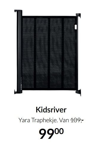 Aanbiedingen Kidsriver yara traphekje - Kidsriver - Geldig van 23/12/2021 tot 03/01/2022 bij Babypark