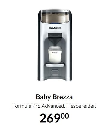 Aanbiedingen Baby brezza formula pro advanced flesbereider - Babybrezza - Geldig van 23/12/2021 tot 03/01/2022 bij Babypark