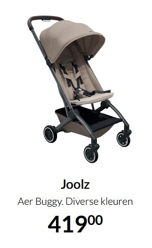 Aanbiedingen Joolz aer buggy - Joolz - Geldig van 23/12/2021 tot 03/01/2022 bij Babypark