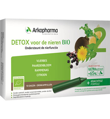 Aanbiedingen Arkopharma Arkofluids Bio Detox Nieren - Geldig van 26/12/2021 tot 21/01/2022 bij Drogisterij.net