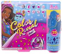 Aanbiedingen Barbie Color Reveal Fantasy Fashion - Barbie - Geldig van 26/12/2021 tot 31/01/2022 bij Toychamp