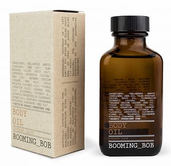 Aanbiedingen Booming Bob Body Oil Soothing Olive 89ml - Geldig van 26/12/2021 tot 21/01/2022 bij Drogisterij.net