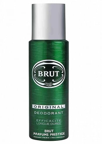 Aanbiedingen Brut Deodorant Spray Original 200ml - Geldig van 26/12/2021 tot 21/01/2022 bij Drogisterij.net