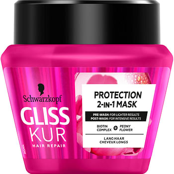 Aanbiedingen Gliss Kur Supreme Length Intensive Mask 300ML - Geldig van 26/12/2021 tot 21/01/2022 bij Drogisterij.net